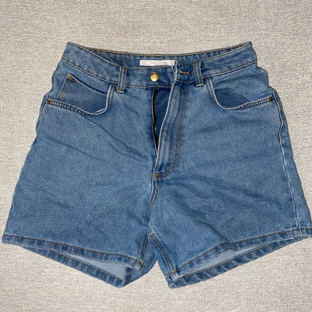 High waisted mom shorts from Zara